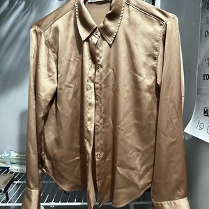 Women Abercrombie and Fitch Satin Blouse